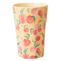 Rice Melamine Tall Peach