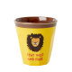 Rice beker Lion Yellow