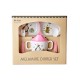 Rice Dinner Set Party Animal Pink