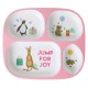 Rice Dinner Set Party Animal Pink