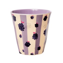 Rice Melamine Cup Blueberry Beauty