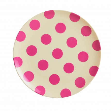 Rice bord Creme Dots