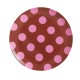 Rice bord Brown Dots