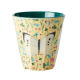 Rice beker Butterfly Creme
