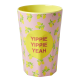 Rice Tall Lemon Print