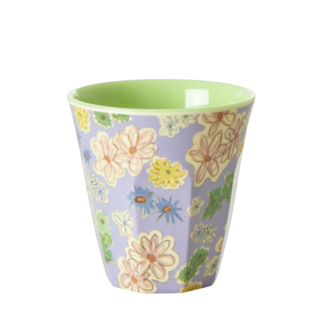 Rice Beker Flower Painting Print