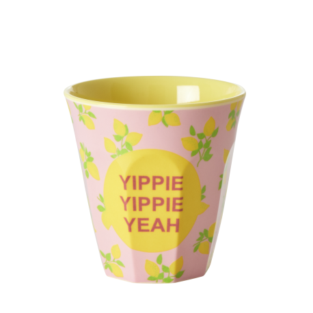 Rice Beker Lemon Print