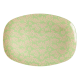 Rice Oval Plate Pink Flowerfield