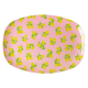 Rice Oval Plate Lemon