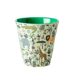 Rice beker Animal Jungle Green