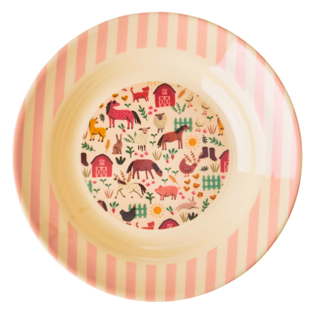 Rice bord Farm Pink