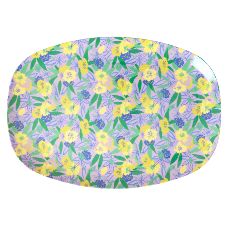 Rice Oval Plate Fancy Pancy