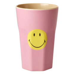 Rice Tall Smiley Pink