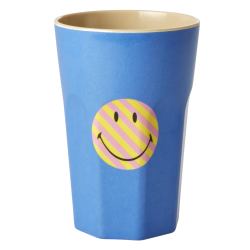 Rice Tall Smiley Blue