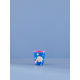 Rice beker Fish Blue