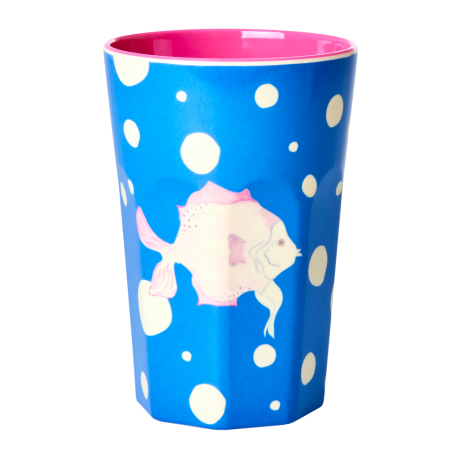 Rice Tall Fish Blue