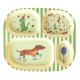 Rice 4Room bord Party Animal Green