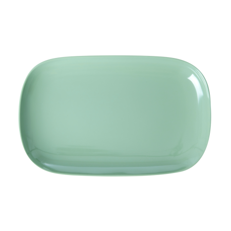 Rice Medium Plate uni Green