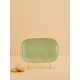 Rice Medium Plate uni Green