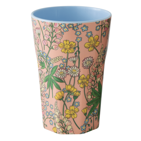 Melamine beker Tall Lupin Coral