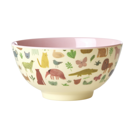 Rice Bowl Sweet Jungle Pink