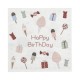 Servetten Sweet Birthday