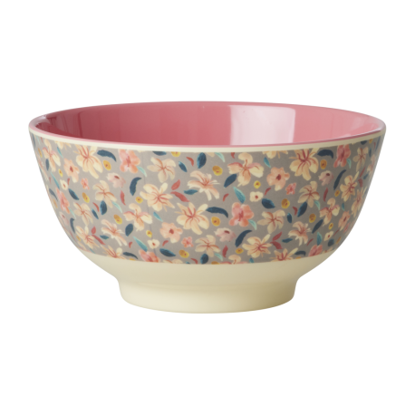 Rice Bowl Small Sandy Flower