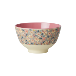Rice Small Bowl Small Sandy Flower