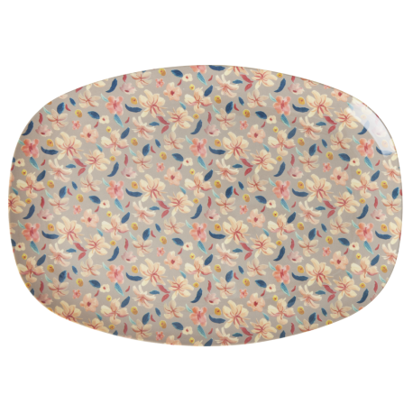 Rice Oval Plate Small Sandy