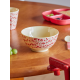 Rice Bowl Happy Forest Red
