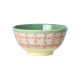 Rice Bowl Checkered Stencil