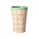 Rice Tall Checkered Stencil