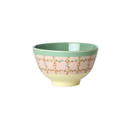 Rice Small Bowl Checkered Stencil