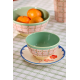 Rice Small Bowl Checkered Stencil
