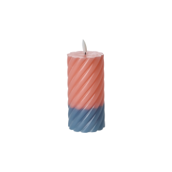 Rice Ledkaars Koraal blauw