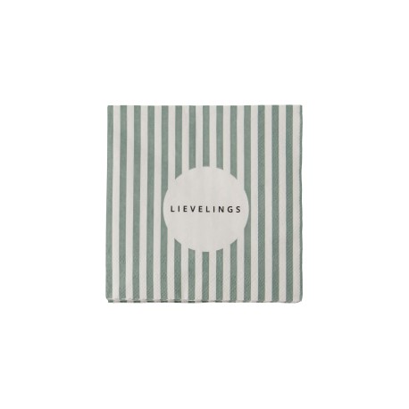 Servetten Zusss vierkant Lievelings