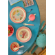 Rice Plate Ocean Coral