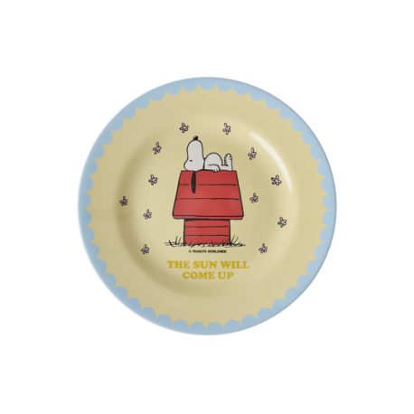 Rice Plate Crème Snoopy Peanuts