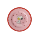 Rice Plate Pink Snoopy Peanuts