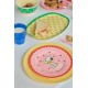 Rice Plate Pink Snoopy Peanuts