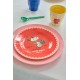 Rice Plate Red Snoopy Peanuts