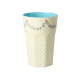 Rice Tall Dots and Flowers