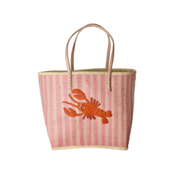 Rice Raffia Tas Lobster