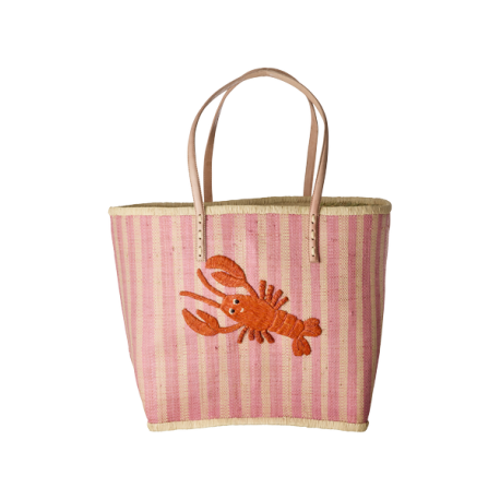 Rice Raffia Tas Lobster