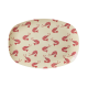 Rice Oval Plate New Shrimp