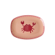 Rice Small Oval Plate Crab