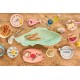 Rice Small Oval Plate Crab