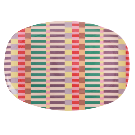 Rice plate Summer Stripes