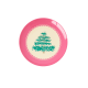 Rice Dessert Plate X-mas Pink